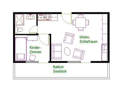 Ferienwohnung für 3 Personen (30 m²) in St. Peter-Ording 9/10