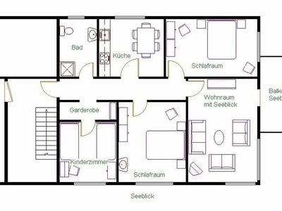 Ferienwohnung für 6 Personen (90 m²) in St. Peter-Ording 2/10