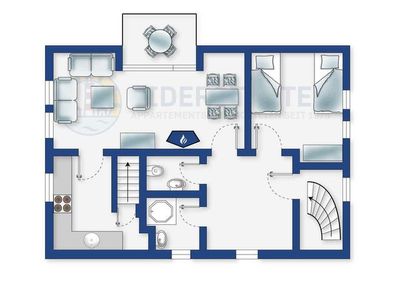 Ferienwohnung für 4 Personen (60 m²) in St. Peter-Ording 3/10