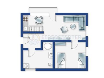 Ferienwohnung für 5 Personen (67 m²) in St. Peter-Ording 3/10