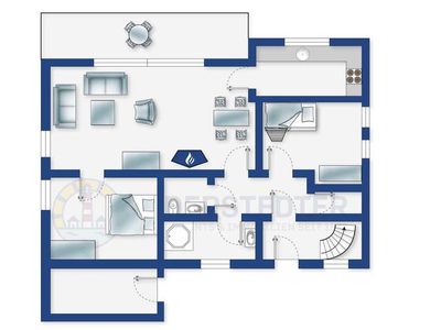 Ferienwohnung für 4 Personen (65 m²) in St. Peter-Ording 3/10