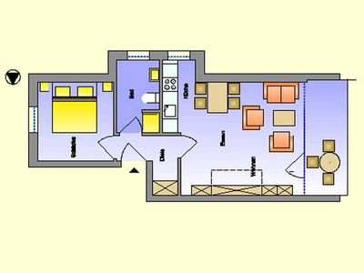 Ferienwohnung für 3 Personen (45 m²) in St. Peter-Ording 9/10