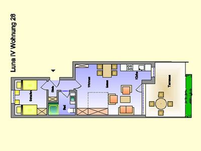 Ferienwohnung für 4 Personen (50 m²) in St. Peter-Ording 5/10