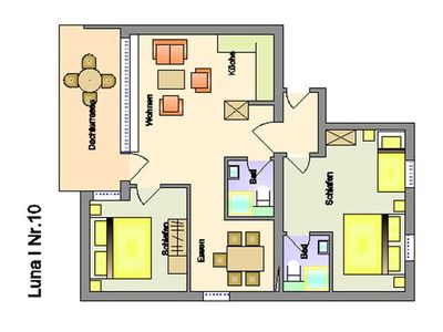 Ferienwohnung für 5 Personen (70 m²) in St. Peter-Ording 9/10