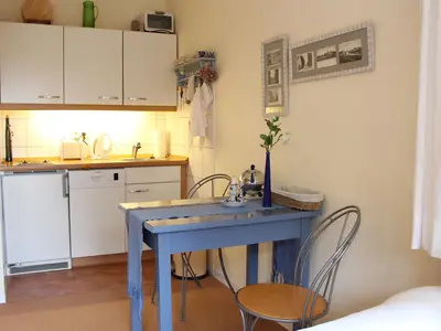 Küche und Essbereich