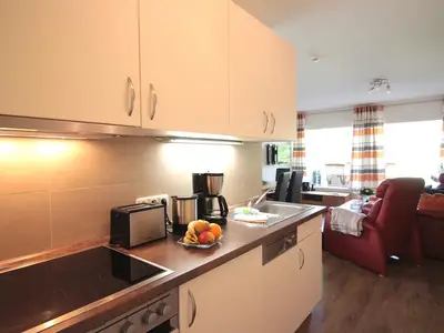 Blick ins Wohnzimmer