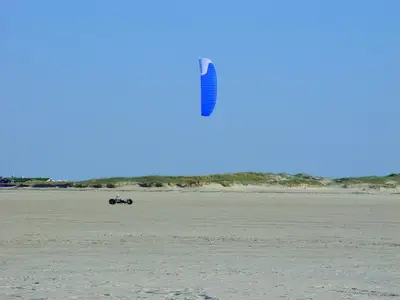 Kite-Buggy üben