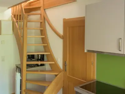 Treppe zum Schlafboden