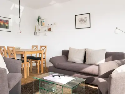 Essbereich im Wohnzimmer