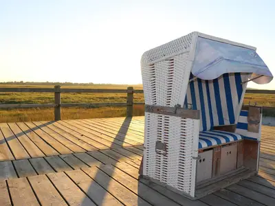 Urlaub mit Strandkorb