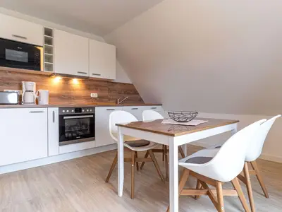 Küche und Essbereich