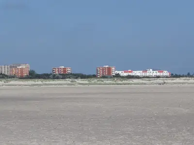 Blick vom Strand im Sommer (2)