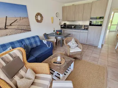 Wohnzimmer und Küche Whg.03