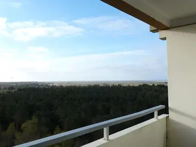 Ausblick vom Balkon