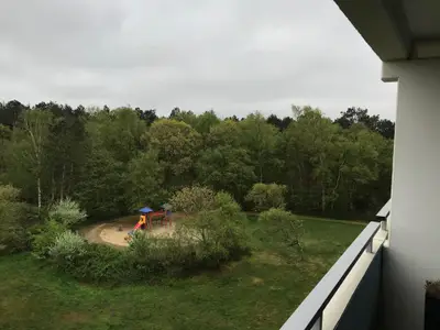 Blick auf den Kurwald