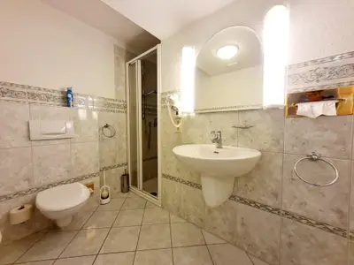 Badezimmer im Wellnessbereich