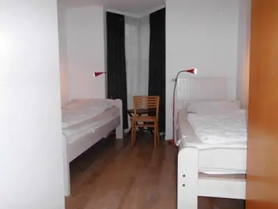 Schlafraum mit Einzelbetten