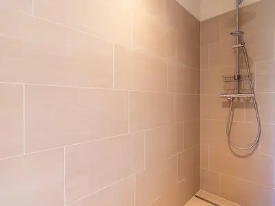 Dusche im Saunabereich