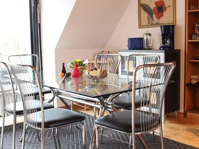 Essbereich im Wohnzimmer