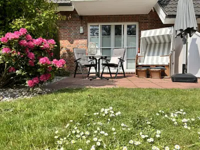 Ansicht Garten und Terrasse