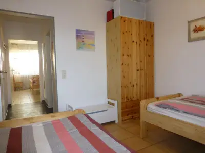Schlafzimmer mit Einzelbetten