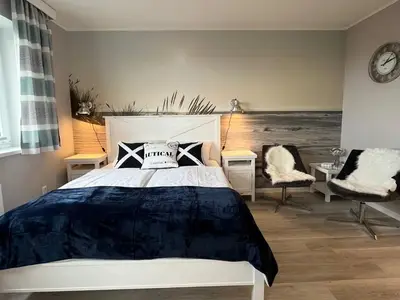 gemütliches Doppelbett
