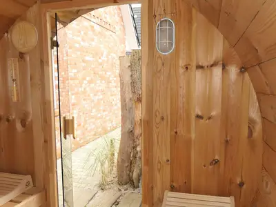 Blick aus der Sauna