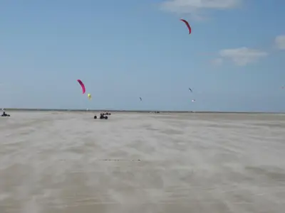 Strandsegler am Strand von St. Peter Ortding (1)