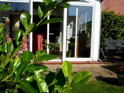 Zugang zum Garten und Terasse im Haus Tanja
