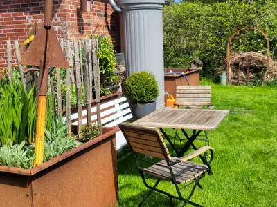 Sitzecke im Garten