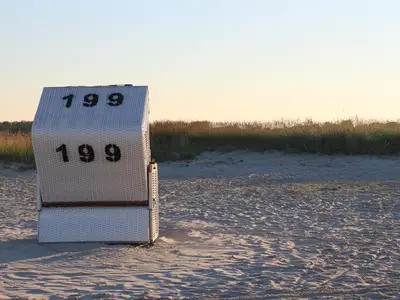 Entspannung im Strandkorb