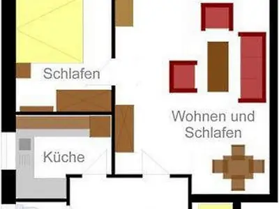 Grundriss EG Wohnung