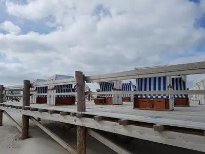 Entspannen im Strandkorb