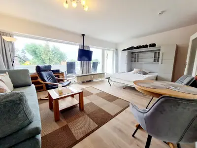 Wohnraum mit Schrankbett