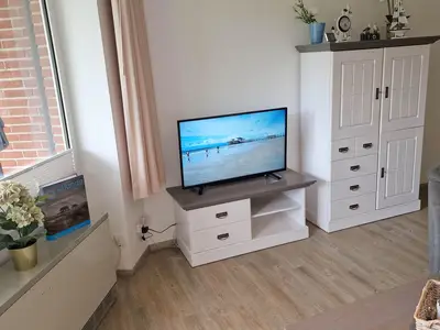 Wohnzimmer mit Smart-TV