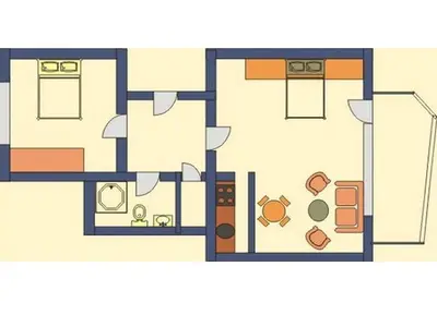 Ferienwohnung für 3 Personen (42 m²) in St. Peter-Ording 2/10