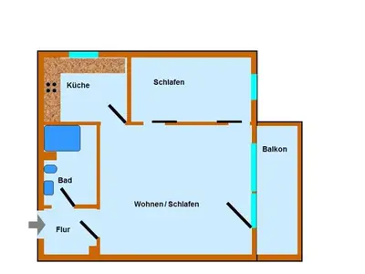 Ferienwohnung für 4 Personen (45 m²) in St. Peter-Ording 2/10