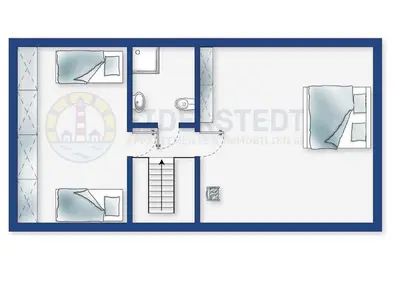 Ferienwohnung für 4 Personen (63 m²) in St. Peter-Ording 10/10
