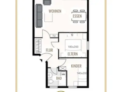 Ferienwohnung für 4 Personen (61 m²) in St. Peter-Ording 9/10