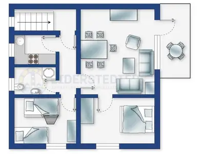 Ferienwohnung für 4 Personen (50 m²) in St. Peter-Ording 3/10
