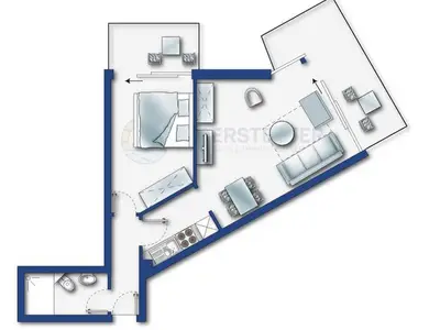 Ferienwohnung für 3 Personen (48 m²) in St. Peter-Ording 3/10
