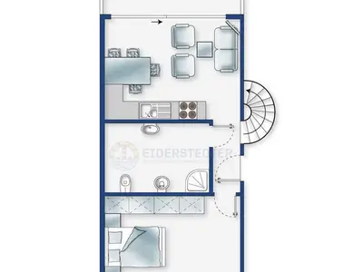 Ferienwohnung für 4 Personen (62 m²) in St. Peter-Ording 4/10