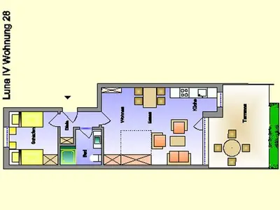 Ferienwohnung für 4 Personen (50 m²) in St. Peter-Ording 5/10