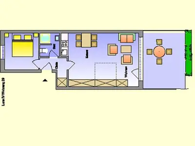 Ferienwohnung für 3 Personen (50 m²) in St. Peter-Ording 5/10