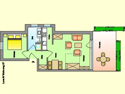 Ferienwohnung für 3 Personen (55 m²) in St. Peter-Ording 4/10