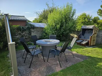 Grillplatz mit Strandkorb