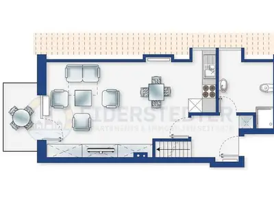 Ferienwohnung für 3 Personen (50 m²) in St. Peter-Ording 3/10