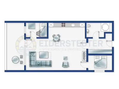 Ferienwohnung für 3 Personen (47 m²) in St. Peter-Ording 4/10