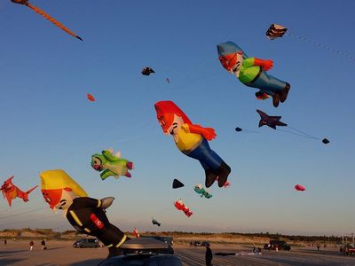 Drachenfest am Ordinger Strand