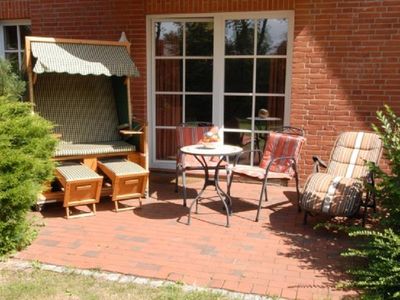 Sonnige Terrasse